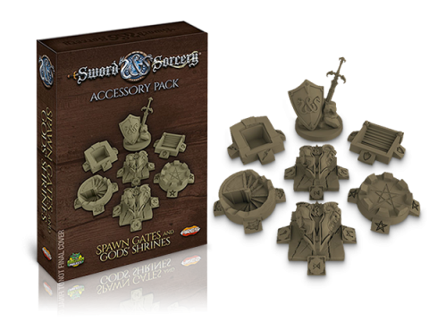 Tous Les Tokens / Jetons Pour Le Jeu Sword & Sorcery : Northwind Tales G52 - Marque Ares Games - Occasion